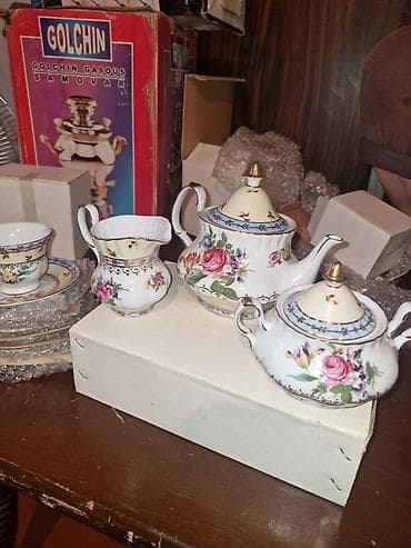 lipid cay: Çay dəsti, Farfor — 4