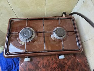 elektrik saci: Qaz sobası Stolüstü, 2 gözlü — 2