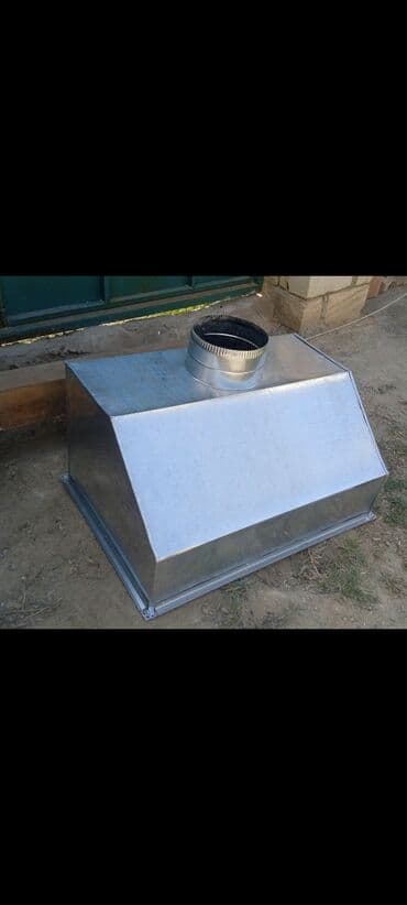 Plitə işləri: Mətbəx üçün sənaye tipli havatəmizləyici çıxarıcı baca (aspirasiya — 1