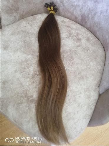 təbii dash: Təbii sac 100qr 65 sm — 2