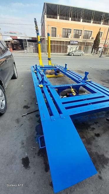 Оборудование для мойки: Avto-karoser düzəltmə stetndi (frame bench) - Hidravlik dartma — 5