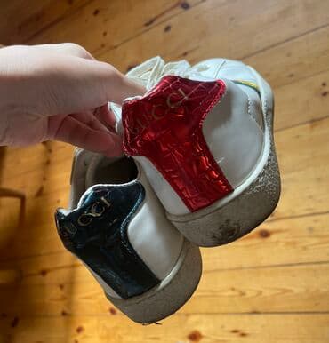 qadın krosovkaları yay üçün: Ölçü: 40, rəng - Ağ, İşlənmiş — 4