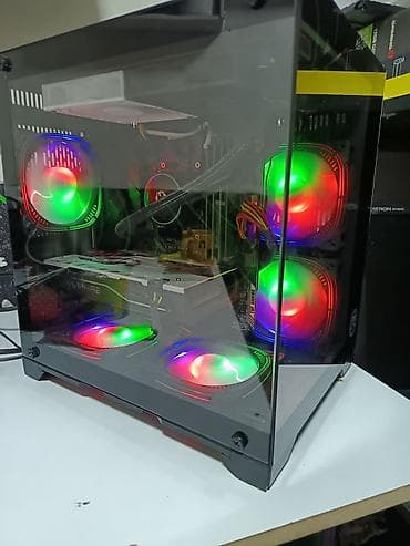 mini tablet: Gamer/Render stasionar PC – RGB şüşə korpuslu Texniki göstəricilər — 2