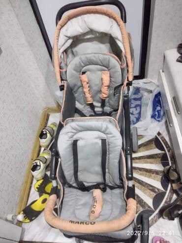 uşaq qolsuzları: Ekizlər üçün kalyasqa. Əla vəziyyətdə. Heç bir difekti və problemi — 2