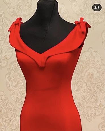 Kişi ayaqqabıları: Qırmızı mərasim geyimi – mermaid kəsim - Rəng: parlaq qırmızı - — 2