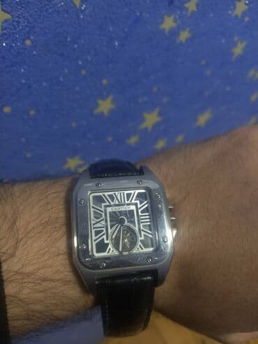 tissot saat: Qol saatı, Cartier, rəng - Qara — 1