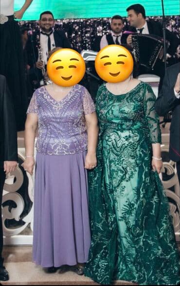 Ziyafet geyimleri satilir Benovweyi 48-50 olcu 250 Yasil XL-XXL olcu