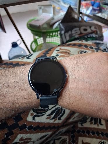 Yeni, Smart saat, Sensor ekran, rəng - Qara