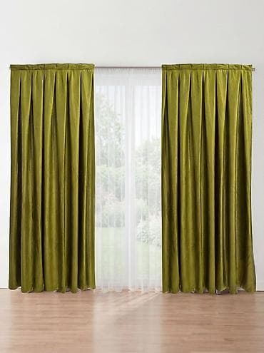 pencere perde: Məhsul: Qalın dekorativ pərdə dəstləri - Material: Yumşaq, sıx — 5