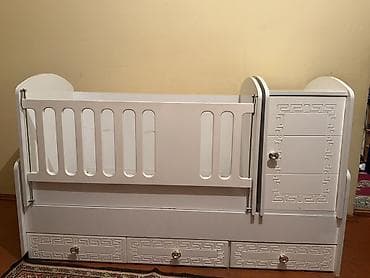xalca usaq: Oğlan və qız üçün, Dördbucaq, Beşik, Dəstsiz, Matrassız, Yellənmə mexanizmsiz — 2