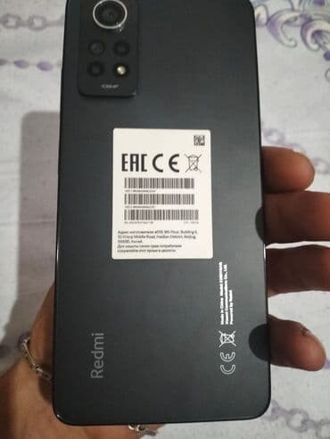 note 12 pro max: Redmi Note 12 Pro, 256 GB, rəng - Qara, İki sim kartlı — 4
