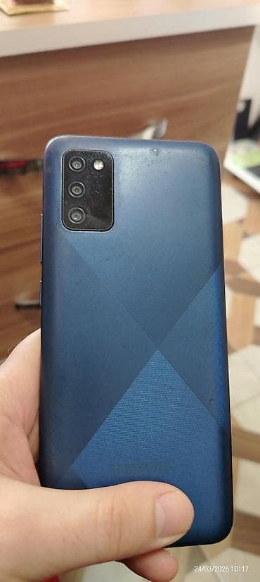 en ucuz iphone 11: Samsung Galaxy A02 S, 32 GB, rəng - Mavi, İki sim kartlı — 3