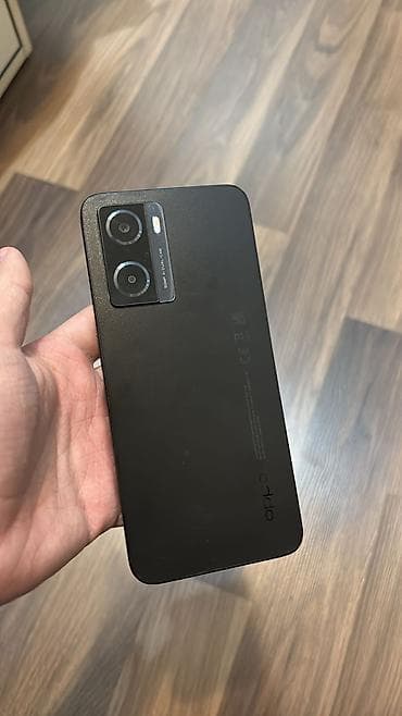 Oppo A57s, 128 GB, rəng - Qara, Barmaq izi