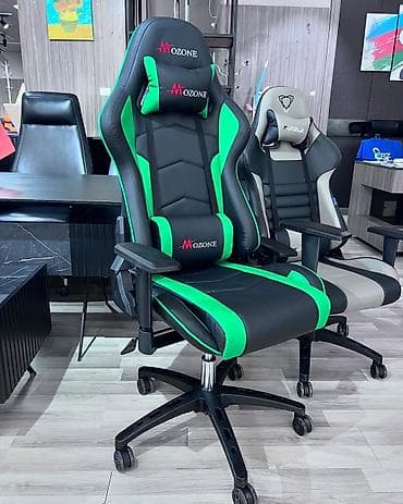 Ofis masaları: Yeni, Təkərli, Qolları tənzimlənir, Dəri — 6