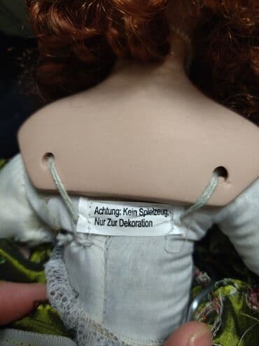 3D panellər: Коллекционная Фарфоровая кукла,ручной работы, Немецкого производства — 4