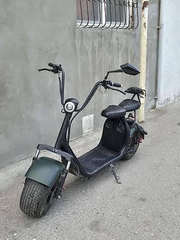 tek oturacaqlar: Elektrik skuter – geniş təkərli, 2 nəfərlik - Güclü elektrik — 2