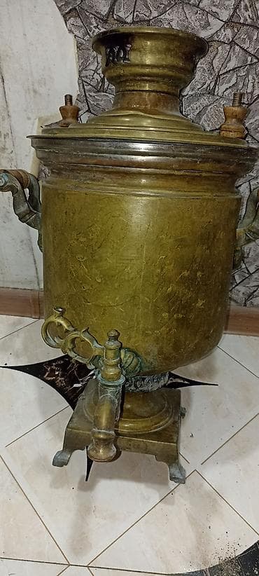 концерт инстасамки в баку: Старинный самовар, 1898 год, Медь, Состояние: Хорошее — 1