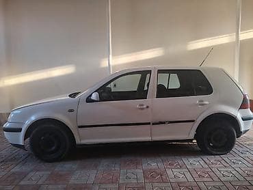 brabus disk: Volkswagen Golf IV, ağ rəng, 5 qapılı hetçbek. Texniki xüsusiyyətlər — 1