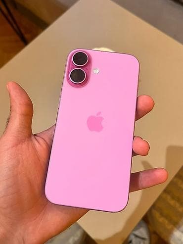 antik kamera: IPhone 16, 128 GB, Çəhrayı — 1
