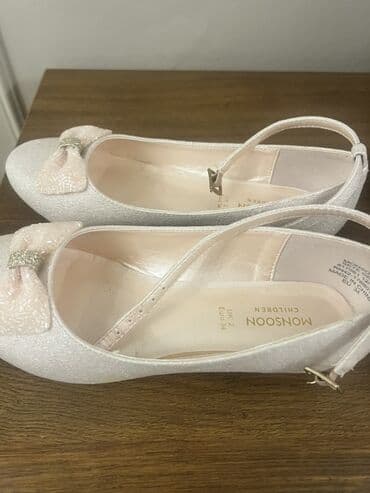 домашние женские тапочки балетки: Балетки, Размер: 34, цвет - Белый, Б/у — 3