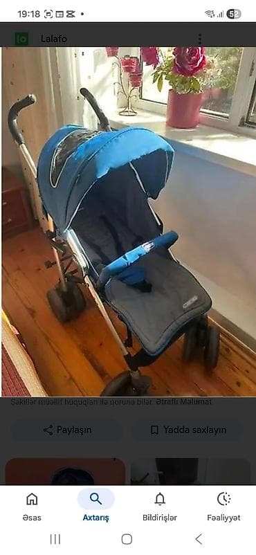 IrChicco firmasi kolyaska Qiymet 80 man Alinib 180 man a