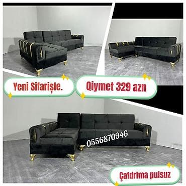 Künc divan, Qonaq otağı üçün, Parça, Bazalı, Açılan, Kitab