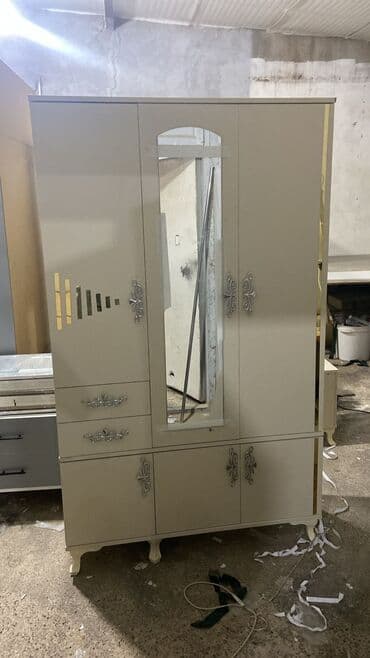 asilqan 58 azn: Yeni, Açılan, 3 qapılı Düz dolab, Şifonyer — 1