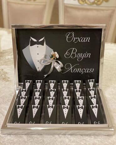 paylama konfet: Nişan toy üçün paylama şokaladlar 🎀
Metrolara çatdırılma ✨ — 2