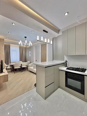 ремонт квартир: İcarəyə verilir 2 otaqlı yeni tikili 55 m², 28 May m. Menzil 28 May — 3