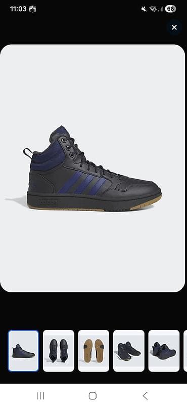 Adidas kişi idman ayaqqabısı – 42 ölçü, təzə. Model: orta boğazlı