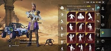 Qol saatları və aksesuarlar: PUBG Mobile hesabı M4 buz 7sv,avm 4sv,Xsuit 4 sv,komutan seti — 9