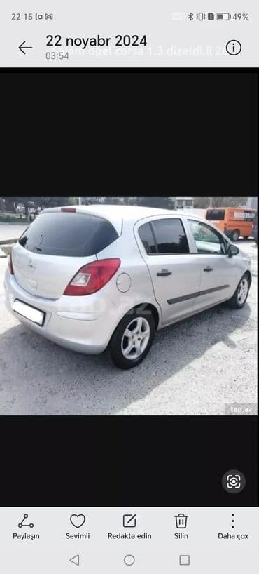 Opel Corsa: 0.4 l | 2007 il 111111 km Sedan lalafo.az -da Opel Corsa: 0.4 l | 2007 il 111111 km Sedan