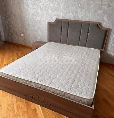 İkinəfərlik çarpayı, Matras ilə, Siyirməsiz