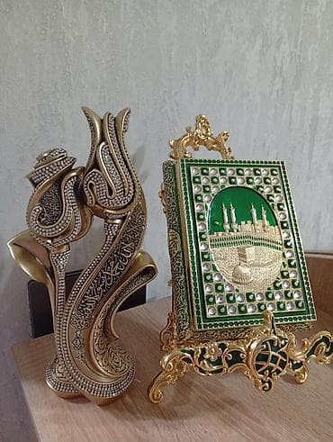 Süni güllər: Fiqur, rəng - Qızılı — 1