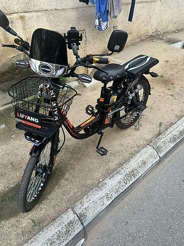 cube velo: LUYANG elektrik velosipedi - Şassi: şəhər tipli, amortizatorlu ön və — 5