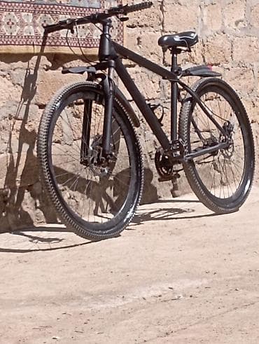 bentley velosiped: Şəhər və yüngül off-road üçün universal dağ velosipedi - Rəng: qara — 1