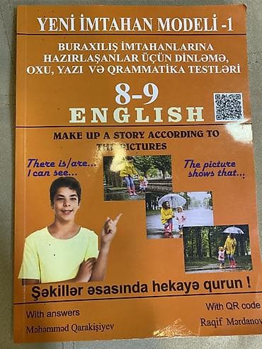 Velosiped ehtiyyat hissələri: Məhsul: “Yeni İmtahan Modeli – 1: English 8–9” hazırlıq toplusu — 1