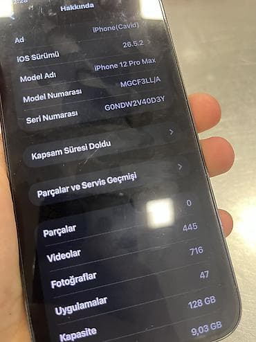 iphone 19 pro max: IPhone 12 Pro Max, 128 GB, Desert Titanium, Simsiz şarj, Face ID — 5