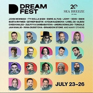 https:promo.bizon.az: Dream Fest – musiqi və əyləncə festivalı Məkan: Sea Breeze (EST — 1