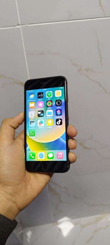 Çaydanlar: IPhone 7, 64 GB, Qara, Barmaq izi — 1