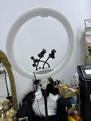 telefon tutacagı: Professional LED ring işıq seti - Böyük diametrli dairəvi LED işıq — 1