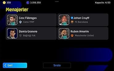 bas gitara: EFootball 2026 hesabı – güclü komanda və geniş kart kolleksiyası - — 5
