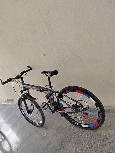 alman velo: Velocruz qatlanan dağ velosipedi - Çərçivə: qatlanan alüminium/metal — 1