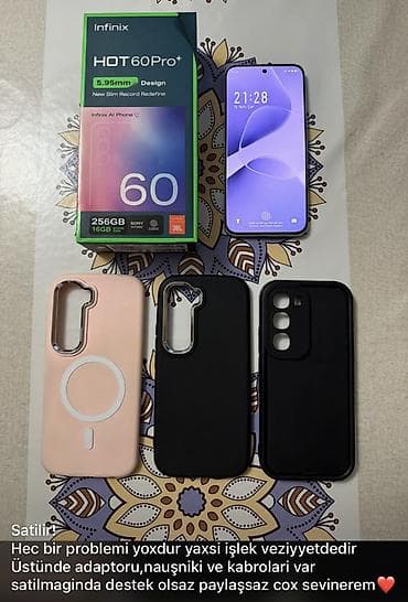 Infinix Hot 60 Pro+, 256 GB, rəng - Gümüşü, Sensor — 1
