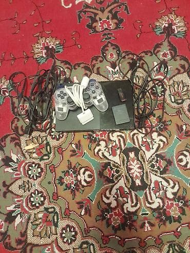 video karta: Ps2 silim versiya 1 eded pult memory kart 8mb 16gb flaskart 3eded oyun — 1