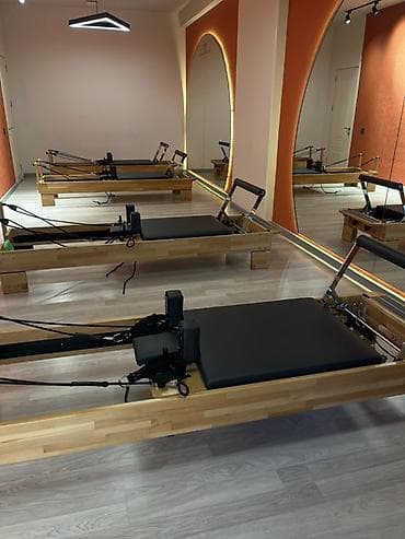 Reformer Pilates seti 4 reformer 1 cadillac 1 chair 1 ladder barrel lalafo.az -da Reformer Pilates seti 4 reformer 1 cadillac 1 chair 1 ladder barrel