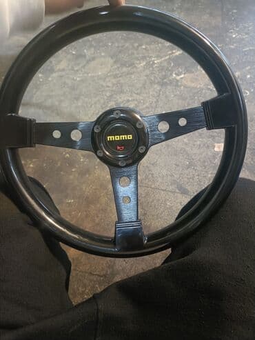 momo sukan: MOMO sükan çarxı – 3 şüalı klassik dizayn - Marka/Model: MOMO — 2