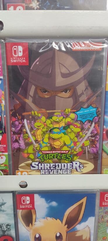 narda butun tarifleri legv etmek: Nintendo switch üçün turtles shredder revenge oyun diski. Tam — 1