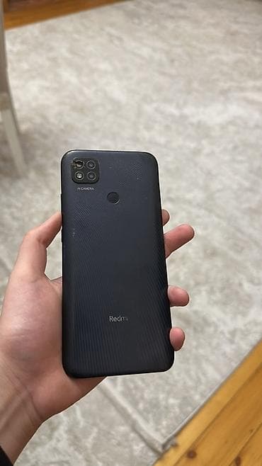 Redmi 9C, 64 GB, rəng - Qara, Barmaq izi