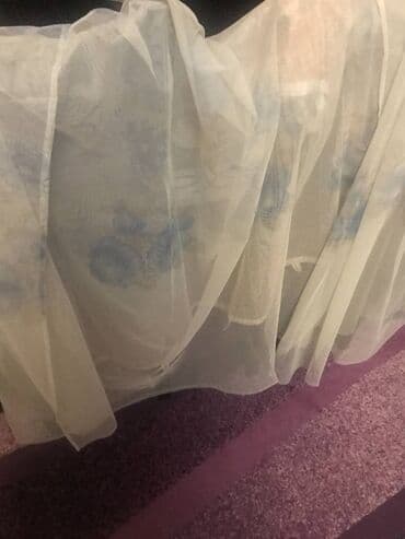 tül parçalar: Yeni, Tül, rəng - Sarı — 5